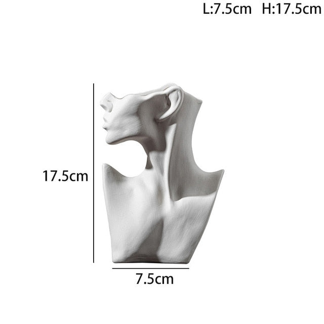 Ceramic Vase of Half Head