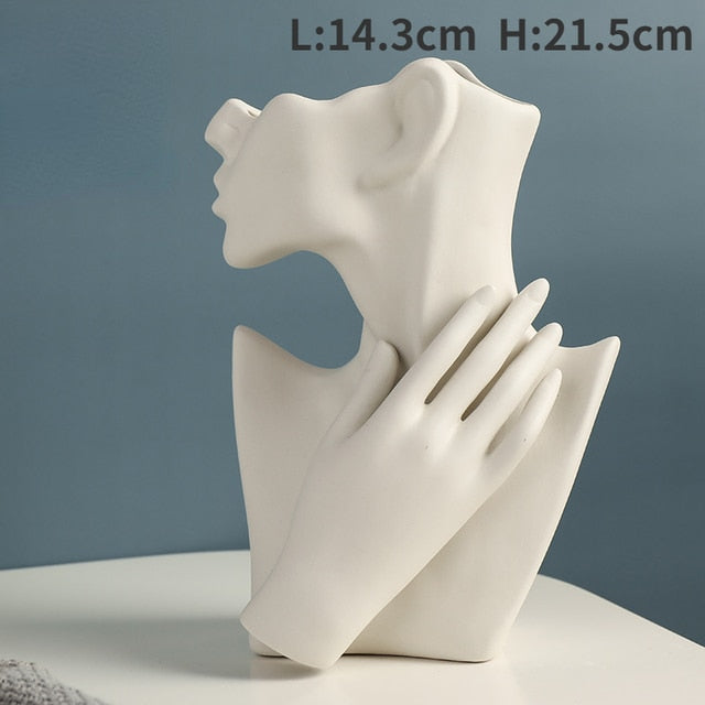 Ceramic Vase of Half Head