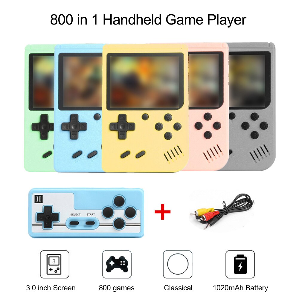 Nostalgic Console with 800 Classic Games