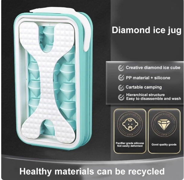 Diamond Ice Tray Mold