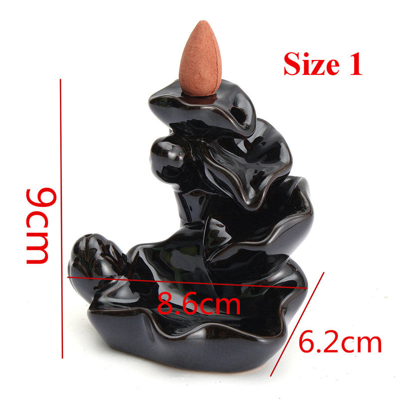 Incense Backflow Cone Burner