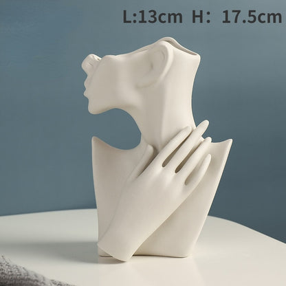 Ceramic Vase of Half Head