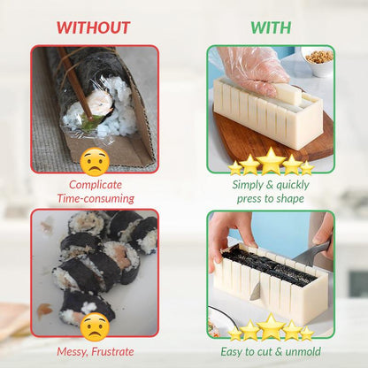 Heart Sushi Making Kit (Beginner Friendly)