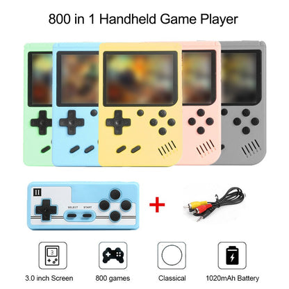 Nostalgic Console with 800 Classic Games