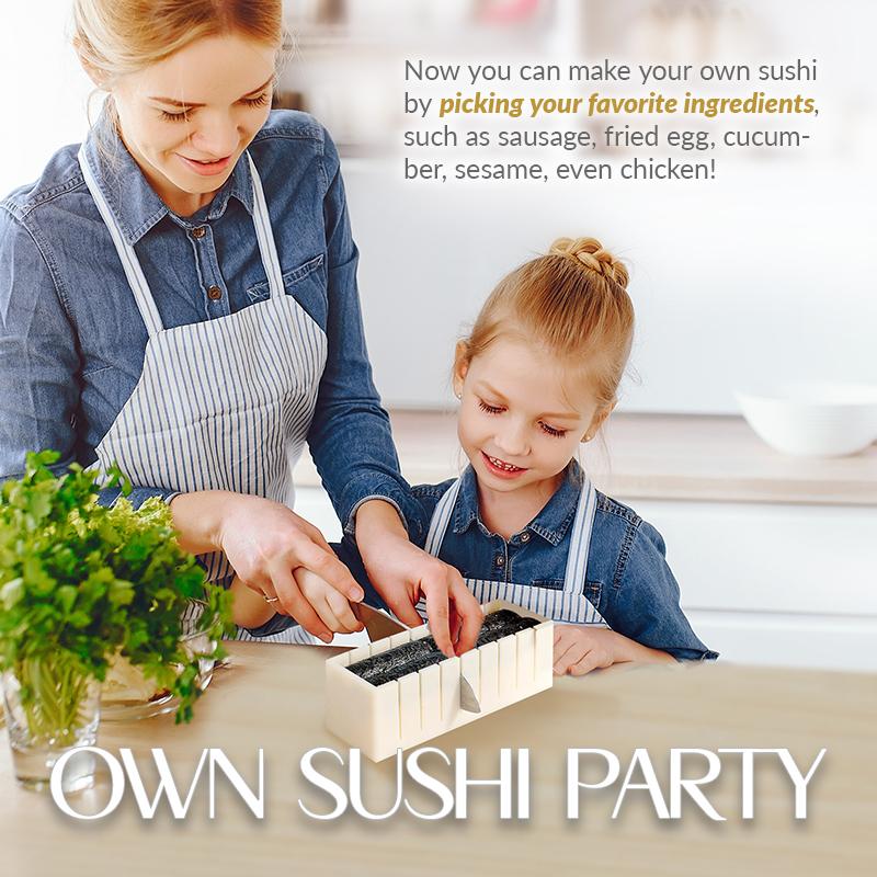 Heart Sushi Making Kit (Beginner Friendly)