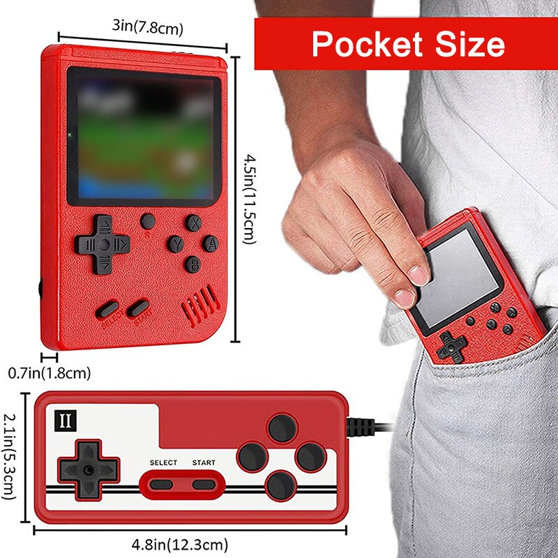 Nostalgic Console with 800 Classic Games